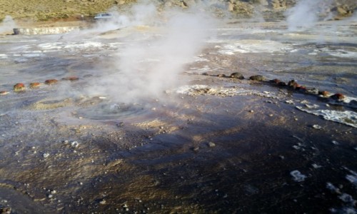 Zdjcie CHILE / Atakama / El Tatio Geysers / CHILE I BOLIWIA - SAMOTNIE I INTENSYWNIE