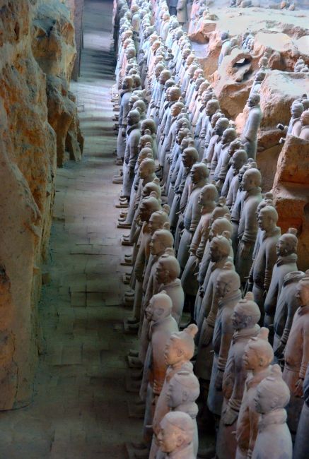 Zdjęcia: okolice Xianu, Shaanxi, terakotowa armia, CHINY Zdjęcia: okolice Xianu, Shaanxi, terakotowa armia, CHINY