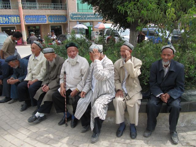 Zdjęcia: ulica, Kaszgar, Starszyzna, CHINY Zdjęcia: ulica, Kaszgar, Starszyzna, CHINY