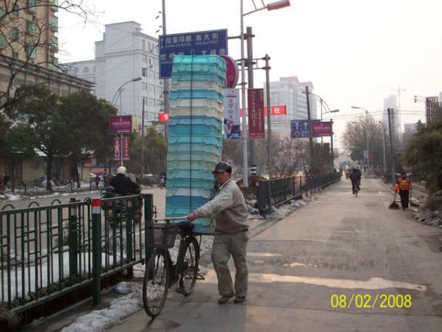 Zdjęcia: NANTONG, JIANGSU PROVINCE, POPULARNY CHIŃSKI TRANSPORT, CHINY Zdjęcia: NANTONG, JIANGSU PROVINCE, POPULARNY CHIŃSKI TRANSPORT, CHINY