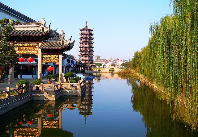 Zdjęcia: ZHOUZHUANG, PROWINCJA JIANGSU, ODBICIE, CHINY Zdjęcia: ZHOUZHUANG, PROWINCJA JIANGSU, ODBICIE, CHINY