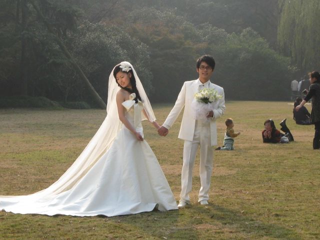 Zdjęcia: miejski park, Hangzhou, mloda para, CHINY Zdjęcia: miejski park, Hangzhou, mloda para, CHINY