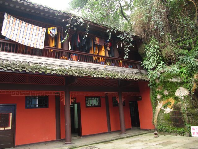 Zdjęcia: klasztor, Leshan, w klasztorze, CHINY Zdjęcia: klasztor, Leshan, w klasztorze, CHINY