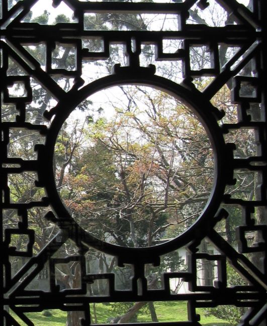 Zdjęcia: ogrod, Suzhou, okienny obraz, CHINY Zdjęcia: ogrod, Suzhou, okienny obraz, CHINY