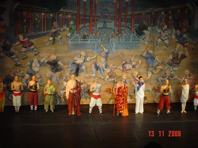 Zdjęcia: Czerwony teatr, Pekin, pokaz Kung-fu , CHINY Zdjęcia: Czerwony teatr, Pekin, pokaz Kung-fu , CHINY