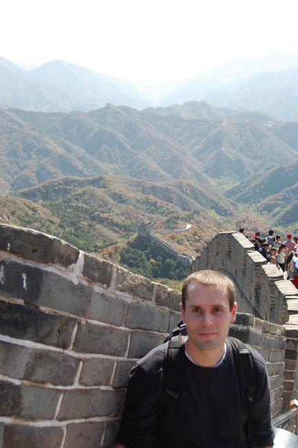 Zdjęcia: Okolice Pekinu, Na Wielkim Murze w Badaling, CHINY Zdjęcia: Okolice Pekinu, Na Wielkim Murze w Badaling, CHINY