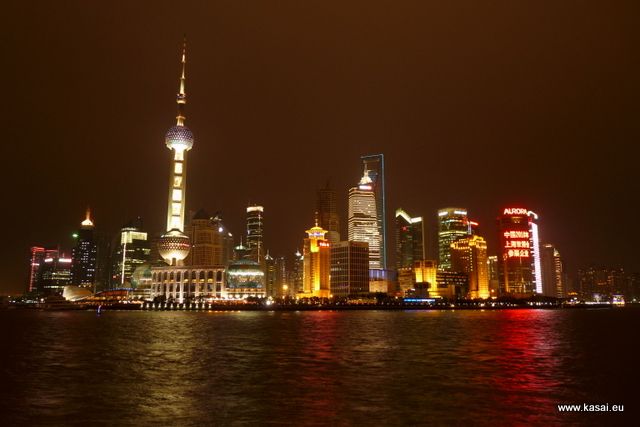 Zdjęcia: Szanghaj, Szanghaj - widok na Pudong, CHINY Zdjęcia: Szanghaj, Szanghaj - widok na Pudong, CHINY