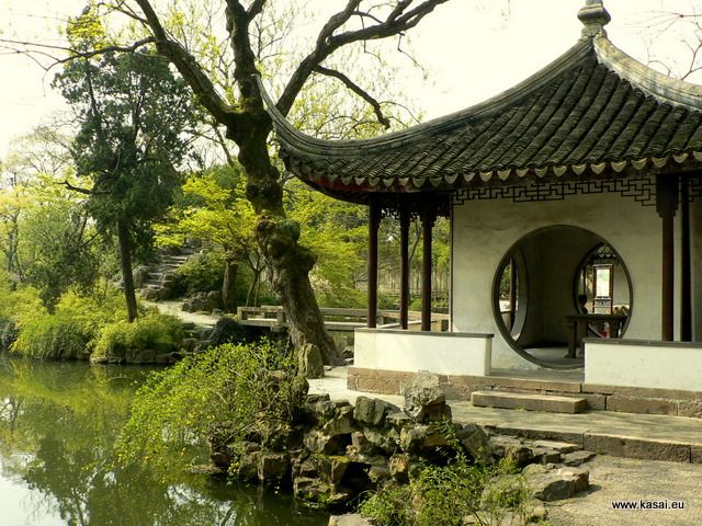 Zdjęcia: Suzhou Ogród Pokornego Zarządcy, Suzhou ogród, CHINY Zdjęcia: Suzhou Ogród Pokornego Zarządcy, Suzhou ogród, CHINY