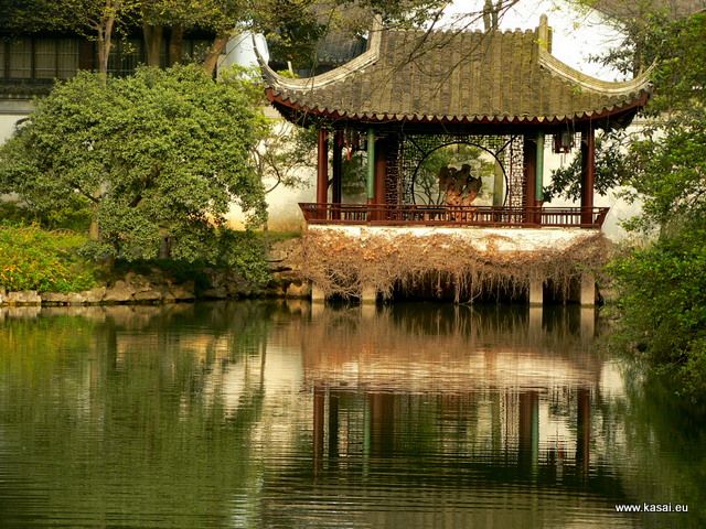 Zdjęcia: Suzhou Ogród Pokornego Zarządcy, Suzhou ogród, CHINY Zdjęcia: Suzhou Ogród Pokornego Zarządcy, Suzhou ogród, CHINY