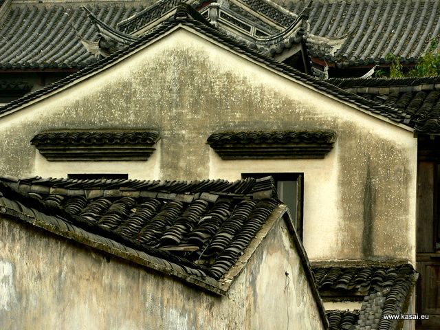 Zdjęcia: Wuzhen, Wuzhen - dachy, CHINY Zdjęcia: Wuzhen, Wuzhen - dachy, CHINY
