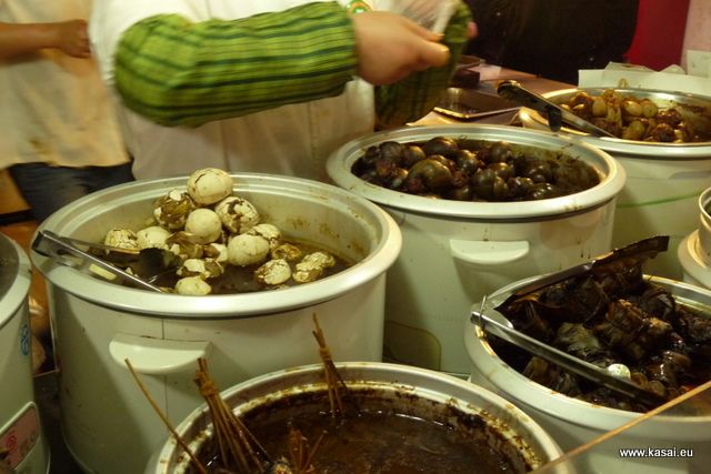 Zdjęcia: Qibao, Kulinarnie - jajka..., CHINY Zdjęcia: Qibao, Kulinarnie - jajka..., CHINY