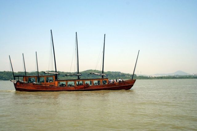 Zdjęcia: WUXI, Jezioro TAJ, CHINY Zdjęcia: WUXI, Jezioro TAJ, CHINY