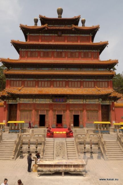 Zdjęcia: Chengde, Chengde - świątynia Puning, CHINY Zdjęcia: Chengde, Chengde - świątynia Puning, CHINY