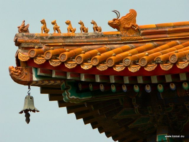Zdjęcia: Chengde, Chengde - dach, CHINY Zdjęcia: Chengde, Chengde - dach, CHINY