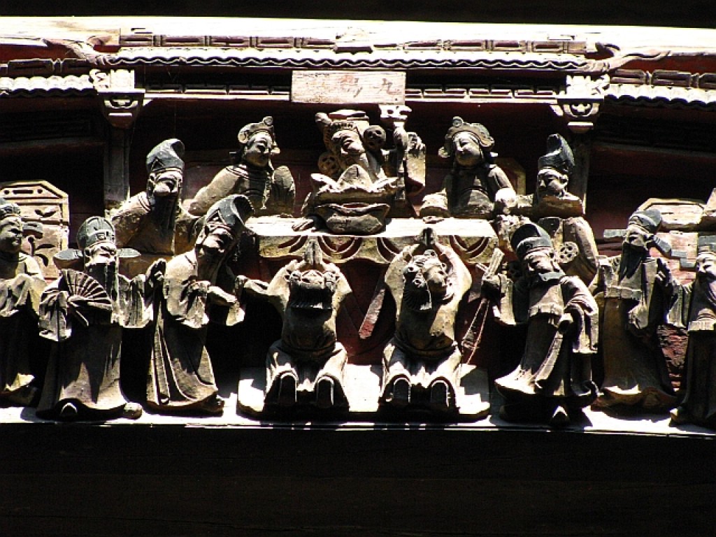 Zdjęcia: Hongcun, prowincja Anhui, Hongcun zabytkowe wnętrza, CHINY Zdjęcia: Hongcun, prowincja Anhui, Hongcun zabytkowe wnętrza, CHINY