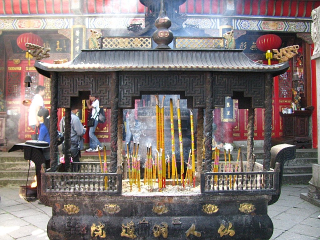 Zdjęcia: Lu Shan, prowincja Jianxi, świątynia taoistyczna, CHINY Zdjęcia: Lu Shan, prowincja Jianxi, świątynia taoistyczna, CHINY
