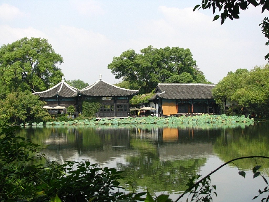 Zdjęcia: Hangzhou, prowincja Zhejiang, Jezioro Zachodnie, CHINY Zdjęcia: Hangzhou, prowincja Zhejiang, Jezioro Zachodnie, CHINY