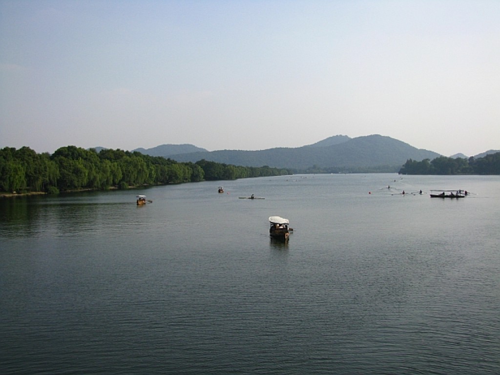 Zdjęcia: Hangzhou, prowincja Zhejiang, Jezioro Zachodnie, CHINY Zdjęcia: Hangzhou, prowincja Zhejiang, Jezioro Zachodnie, CHINY