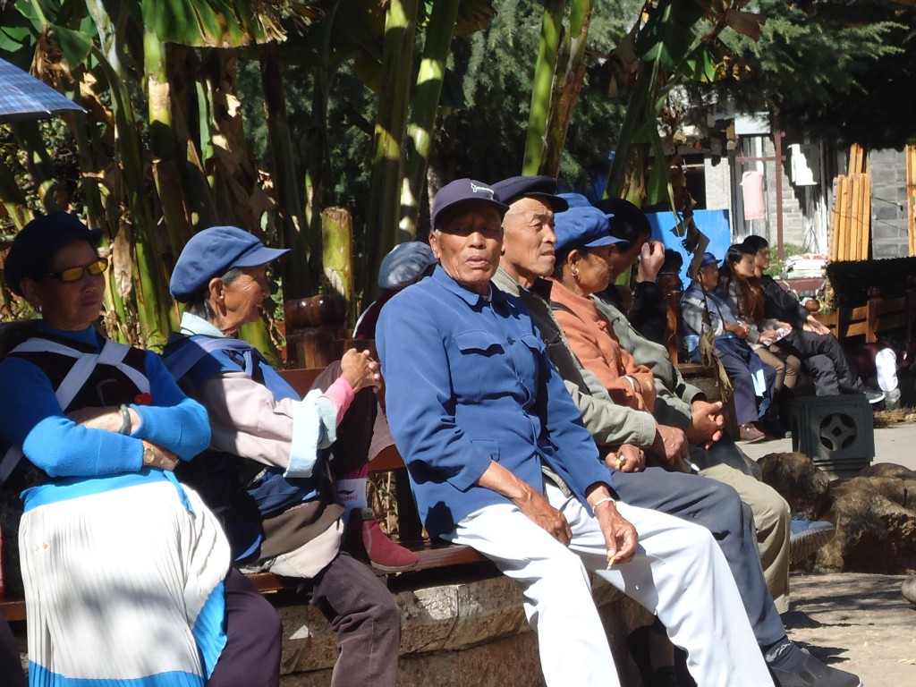 Zdjęcia: Lijiang, Yunnan, Portret zbiorowy, CHINY Zdjęcia: Lijiang, Yunnan, Portret zbiorowy, CHINY