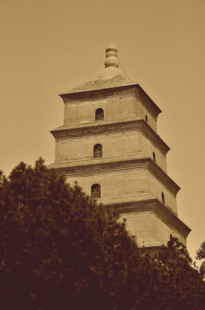 Zdjęcia: Xi'an, Prowincja Shanxi, Wielka Pagoda Dzikch Gęsi, CHINY Zdjęcia: Xi'an, Prowincja Shanxi, Wielka Pagoda Dzikch Gęsi, CHINY