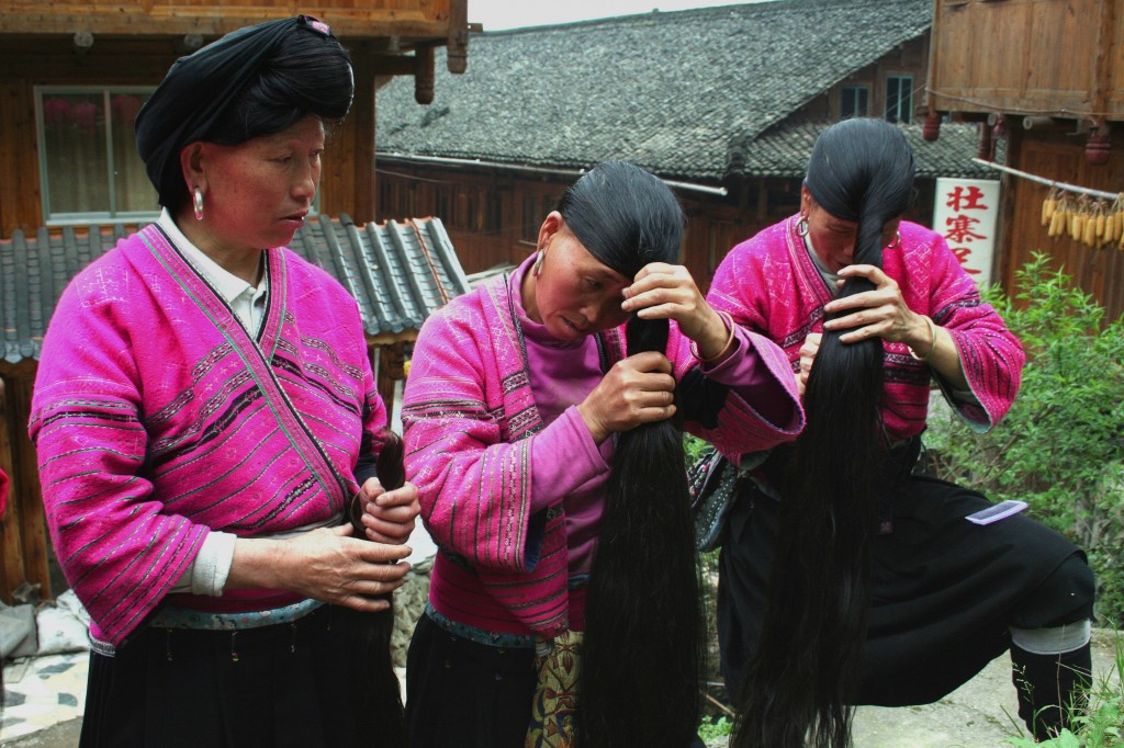 Zdjęcia: Longsheng, Region Kuangsi, Kobiety Yao, CHINY Zdjęcia: Longsheng, Region Kuangsi, Kobiety Yao, CHINY