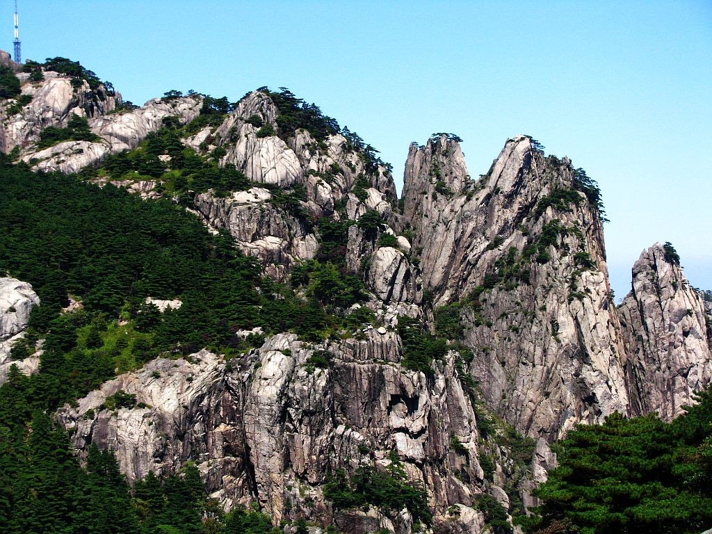 Zdjęcia: Huang Shan, prowincja Anhui, Góry Żółte, CHINY Zdjęcia: Huang Shan, prowincja Anhui, Góry Żółte, CHINY