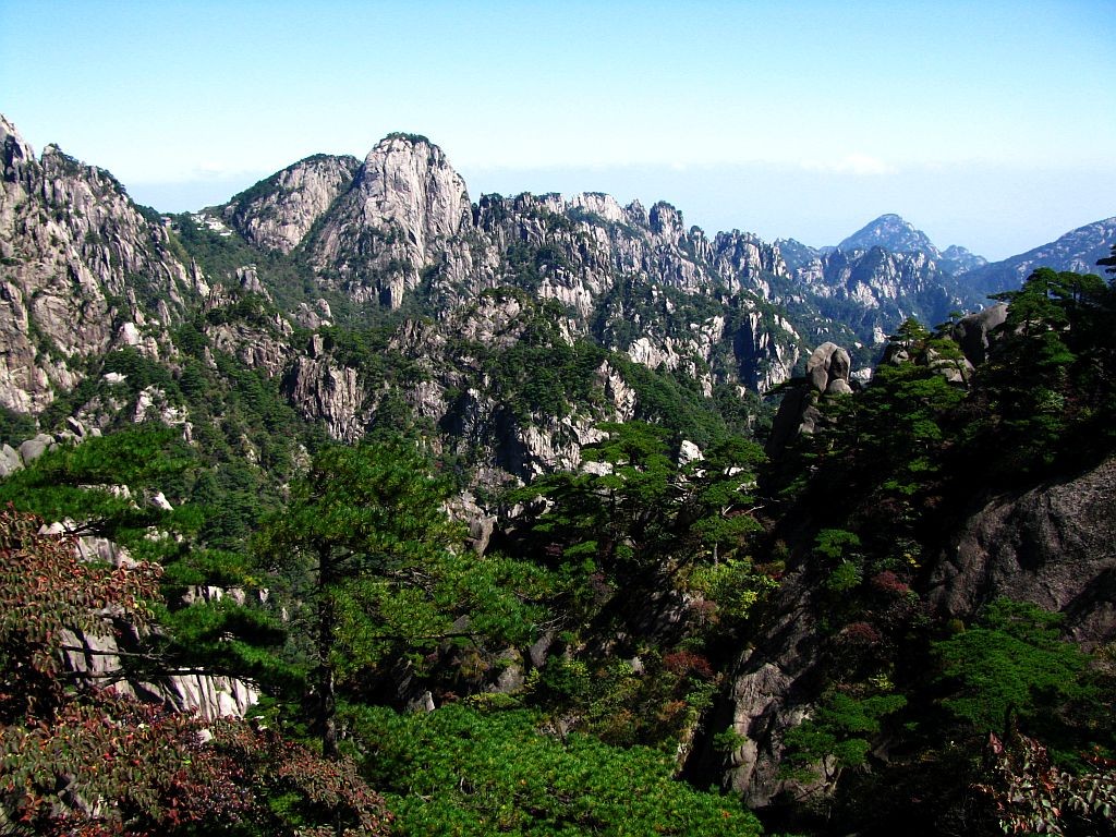 Zdjęcia: Huang Shan, prowincja Anhui, Góry Żółte, CHINY Zdjęcia: Huang Shan, prowincja Anhui, Góry Żółte, CHINY