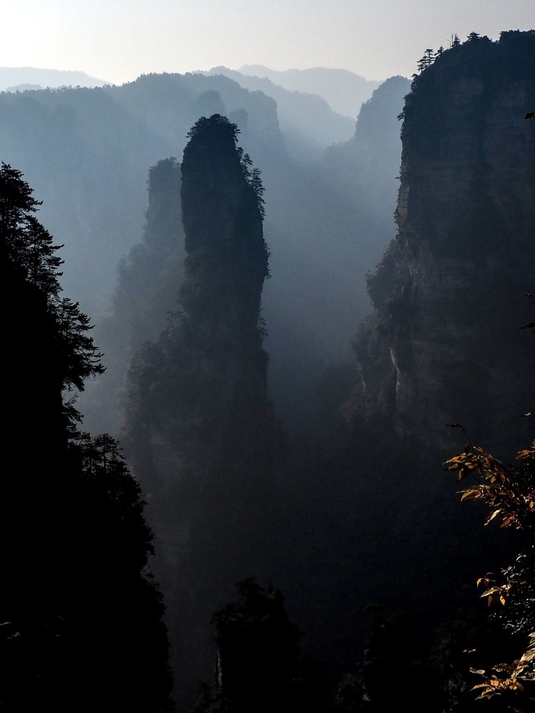 Zdjęcia: Zhangye Danxia geopark , We mgle, CHINY Zdjęcia: Zhangye Danxia geopark , We mgle, CHINY