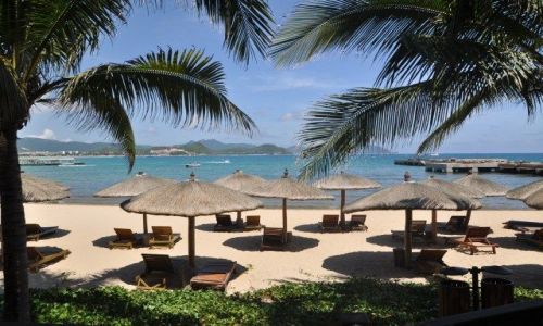 Zdjecie CHINY / Hainan / Sanya / Plaza