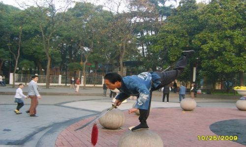 Zdjecie CHINY / - / Suzhou / wiczenia tai hi