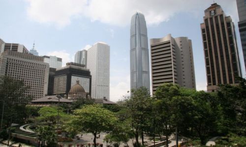 Zdjecie CHINY / brak / Hong Kong / Betonowa dungla Hong Kongu