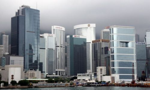 Zdjęcie CHINY / brak / Hong Kong / Betonowa dżungla Hong Kongu