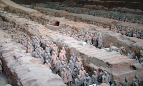 Zdjęcie CHINY / Shaanxi / Xian / TERAKOTOWA ARMIA