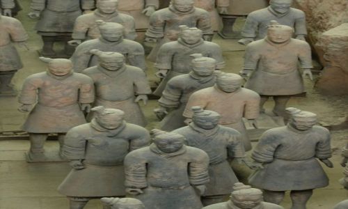 CHINY / - / Okolice Xian / Terakotowa armia