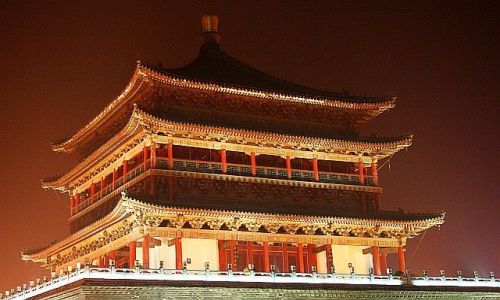 Zdjecie CHINY / Xian / Xian / wiea dzwonu