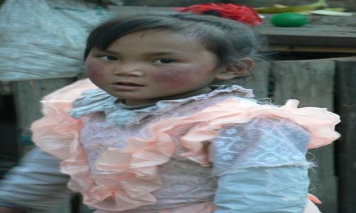 Zdjęcie CHINY / - / Deqin / Dziewczynka z Deqin.