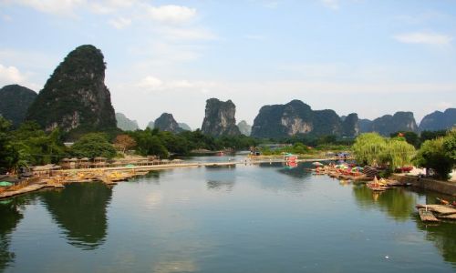 Zdjecie CHINY / - / Yangshuo / Rzeka Li