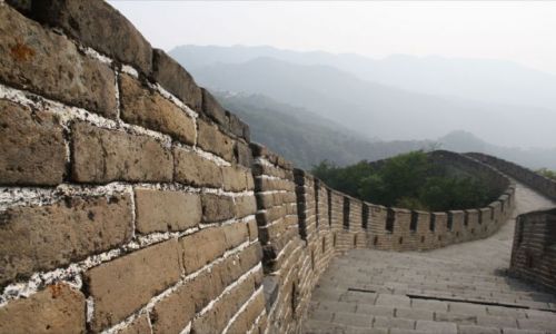 Zdjecie CHINY / Mutianyu / Chiny / mur chinski