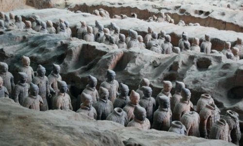 Zdjecie CHINY / - / Xi'an / Armia terakotowa