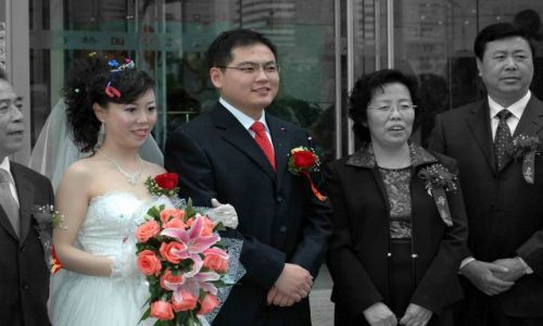 Zdjecie CHINY / brak / pekin / przerażnie Panny Młodej