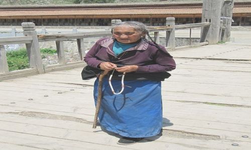 Zdjcie CHINY / Xiahe / klasztor Labrang / pielgrzymka