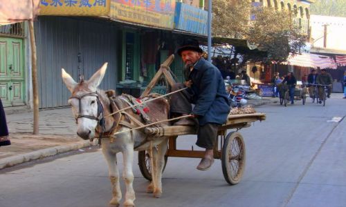 Zdjecie CHINY / Karzgar / Karzgar / Taxi