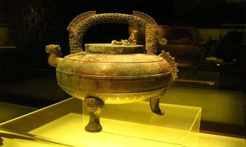 Zdjcie CHINY / Szanghaj / Muzeum Szanghajskie / chiskie brzy