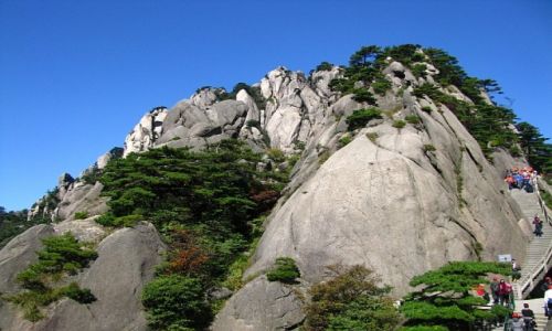 Zdjecie CHINY / prowincja Anhui / Huang Shan / Gry te