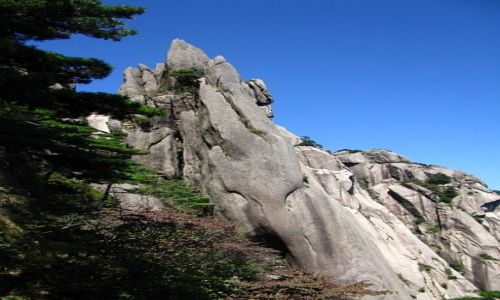 Zdjecie CHINY / prowincja Anhui / Huang Shan / Gry te