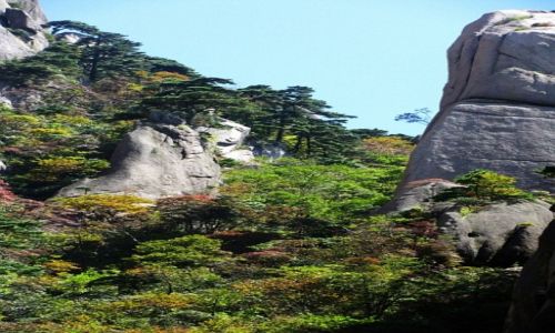Zdjecie CHINY / prowincja Anhui / Huang Shan / Gry te