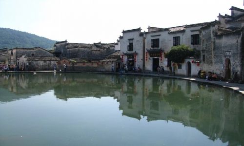 Zdjecie CHINY / prowincja Anhui / Hongcun / wioska Hongcun