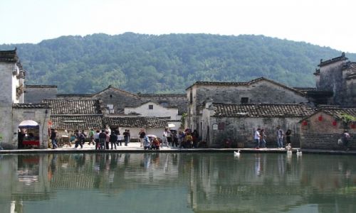 Zdjecie CHINY / prowincja Anhui / Hongcun / wioska Hongcun