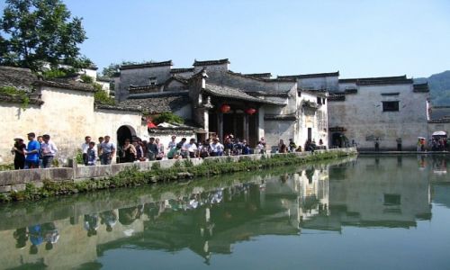 Zdjecie CHINY / prowincja Anhui / Hongcun / wioska Hongcun