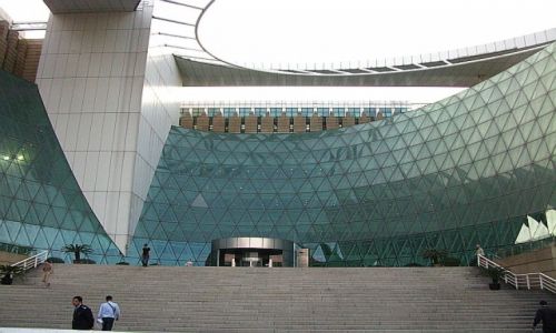 CHINY / prowincja Jiangsu / Nankin / biblioteka miejska